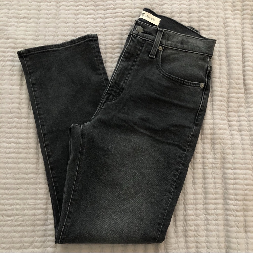 Madewell Slim Demi Boot Jeans High Rise